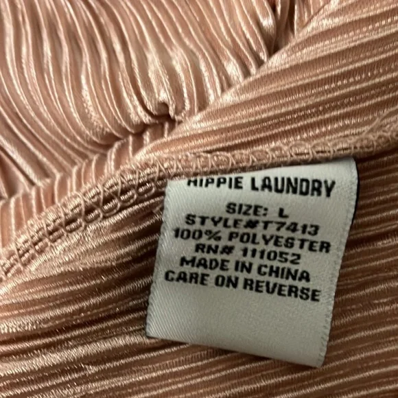 Hippie laundry women’s long sleeve blouse. Size large. NWT - Picture 5 of 9